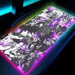 Tapis de souris lumineux LED Black Clover Asta