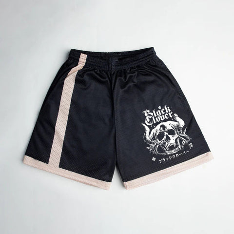 black clover gym shorts
